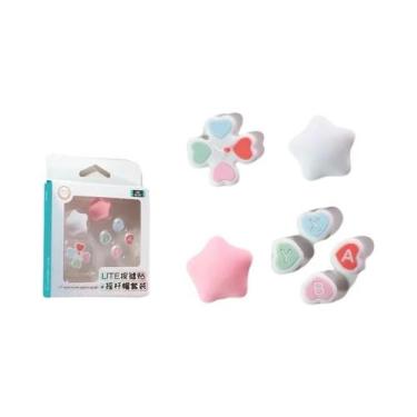 Imagem de Protetor Adesivo De Silicone Macio Para Botão D-Pad E Capa De Borracha