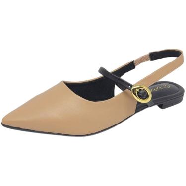Imagem de Sapatilha Feminina Slingback Conforto Moderna Bebece