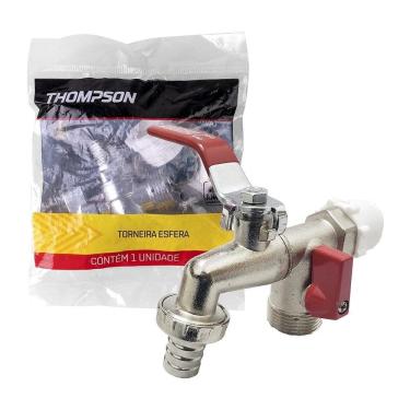 Imagem de Torneira Thompson Tanque e Máquina de Lavar 1/2x3/4x3/4"