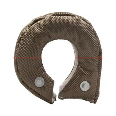 Imagem de Capa De Isolamento Térmico Para Turbo De Carro E Moto Em Fibra De Titâ