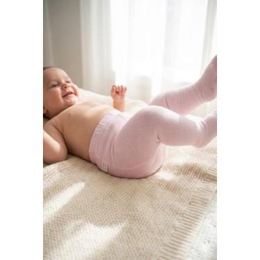 Imagem de Meia Calça Infantil Fio 80 Algodão Papilloo, Rosa, G