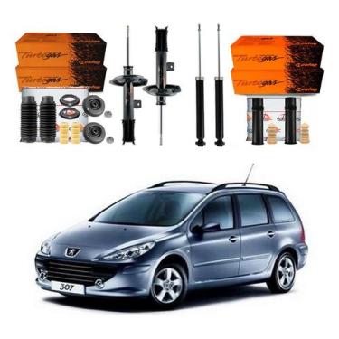 Imagem de Kit Amortecedor Dianteiro Traseiro 307 Sw 2.0 2003 A 2008 - Cofap