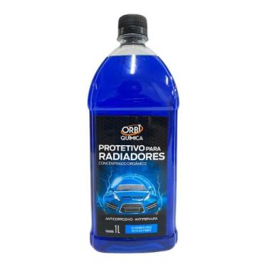 Imagem de Aditivo Protetivo Radiador Concentrado Orbi Química Azul 1L - Fiat