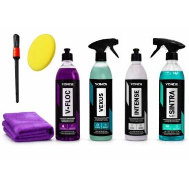 Imagem de Kit Limpeza Automotiva Vexus V-floc Intense Sintra Vonixx