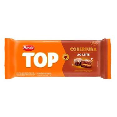 Imagem de Cobertura TOP sabor Chocolate Ao Leite Barra 1,01kg - Harald