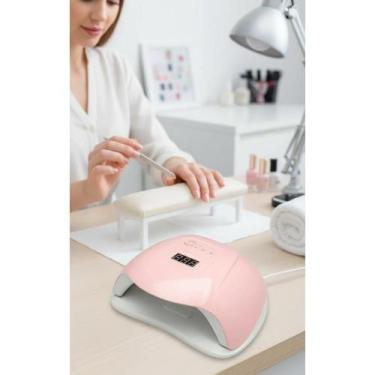 Imagem de Cabine LED UV 120W Rosa Secagem Rápida Unhas Perfeitas - Congratulatio