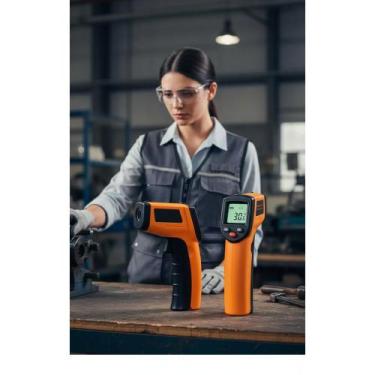 Imagem de Termômetro Digital Infravermelho Pistola Laser Profissional - Congratu