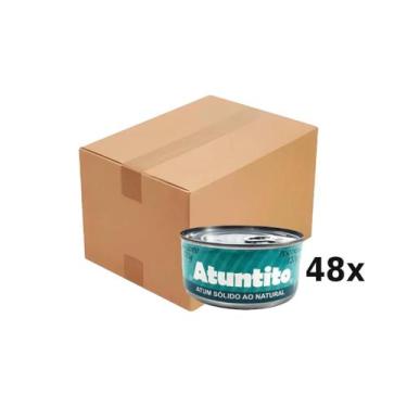 Imagem de Atum ATUNTITO Natural Sólido 120g Caixa com 48 Unidades