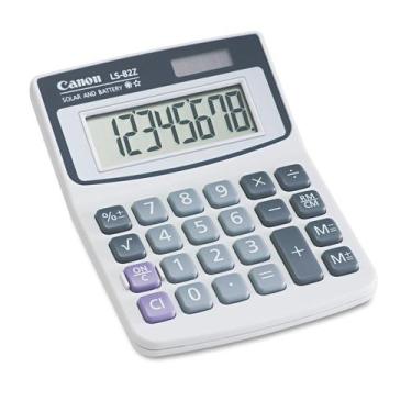 Imagem de Calculadora Canon LS82Z Minidesk com display LCD de 8 dígitos