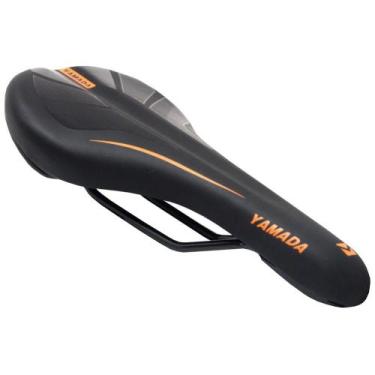 Imagem de Selim Yamada MTB ZL-8010 Preto/Laranja, Preto, Laranja, Único