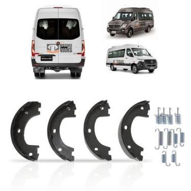 Imagem de Sapata de freio de mão mercedes benz sprinter 2012 a 2023 rodado duplo