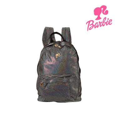 Imagem de Mochila Barbie Infantil Escolar Super Brilhante