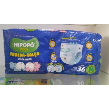 Imagem de Fralda calça shortinho 36unid tamanho m - FARMA CARIRI