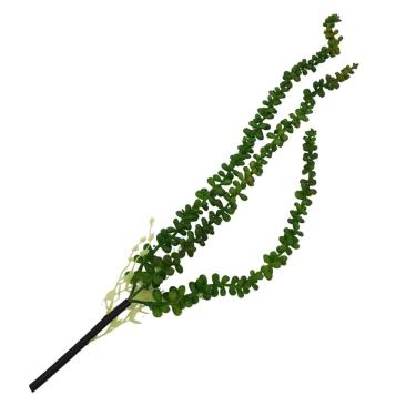 Imagem de Flor Artificial Pendente Dedo Moça 72cm para Decoração Toque Real Verde Carmella Presentes