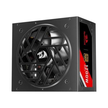 Imagem de Fonte Gamer Redragon RGMS, 1200W Master, 80 Plus, Gold, Preto Gc-ms05