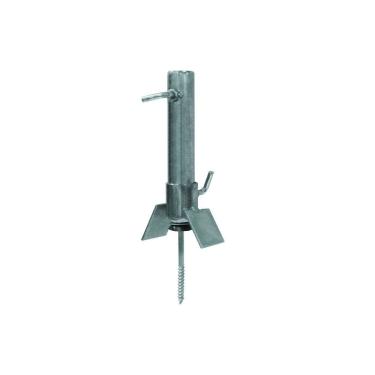 Imagem de Suporte para Antena 10-A Telha Brasilit Tubo 3-4 32MM Prata Dimatix