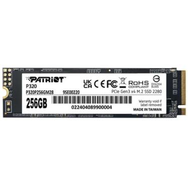 Imagem de SSD 256gb Patriot P320 M.2 2280 Nvme PCie Gen 3 X4 P320p256gm28