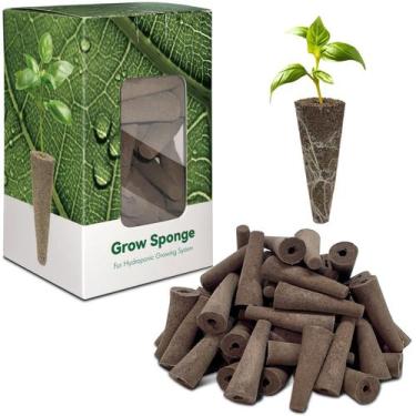 Imagem de Esponjas de cultivo inbloom 50 unidades para hidroponia, cubos para en