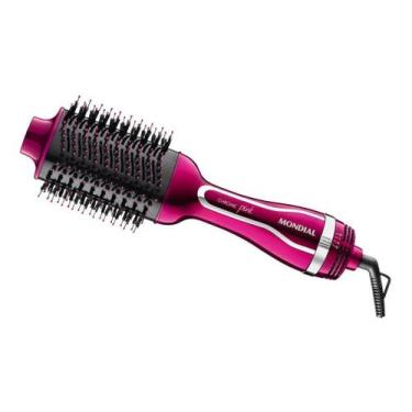 Imagem de Escova Secadora Mondial Chrome Pink 1200W ES-04 127v, 110V