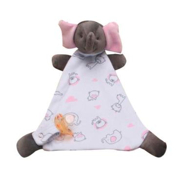 Imagem de Naninha Cheirinho De Bichinho Com Guizo Porta Chupeta - Happy Baby, El