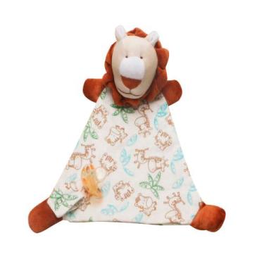 Imagem de Naninha Cheirinho De Bichinho Com Guizo Porta Chupeta - Happy Baby, Le