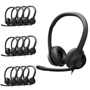 Imagem de Logitech H391 Auriculares Con Cable USB-C con Micrófono con Cancelació