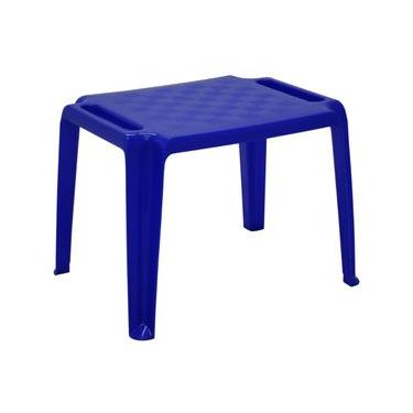 Imagem de Mesa Infantil Tramontina Dona Chica em Polipropileno Azul