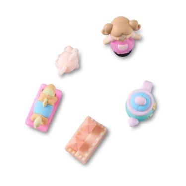Imagem de Jibbitz Acessórios de Boneca Pack com 5 Peças Único - CROCS, Unico, Un