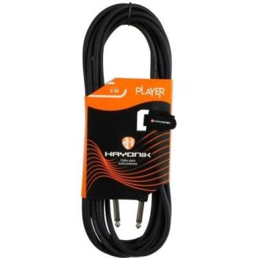 Imagem de Cabo Para Instrumentos Player P10 Injetado 5m Preto Hayonik