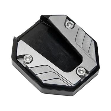 Imagem de Base De Apoio Antiderrapante Para Moto Em Alumínio CNC, Extensão Para 