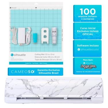 Imagem de Silhouette Cameo 5 Alpha - Bianco Carrara