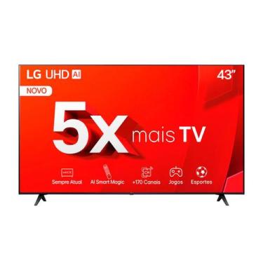 Imagem de Smart Tv LG 43" 4K Ultra HD Pro LED HDR Thinq Ai Alexa 43TU801, 43"