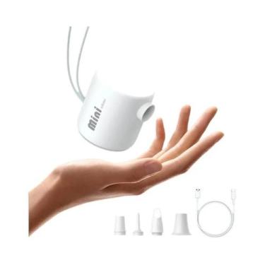 Imagem de Bomba De Ar Elétrica Portátil Sem Fio Com Luz LED Para Camping, Mini I