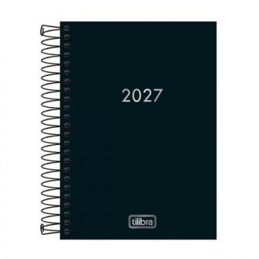 Imagem de Agenda executiva espiral diária Napoli 187x129mm 2027 - Tilibra