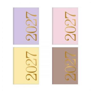 Imagem de Agenda planner grampeado mensal Vanilla 140x200mm 2027 - Tilibra