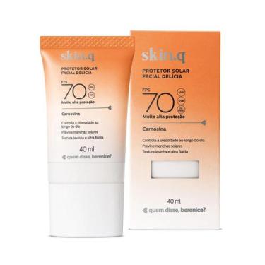 Imagem de Protetor Solar Facial Delícia Fps 70 Skin.Q Sem Cor 40Ml - Boticario