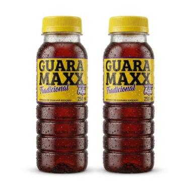 Imagem de Kit 2 Guaraná com Açaí Guara Maxx Tradicional 250ml Refresco Original