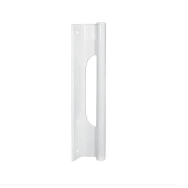 Imagem de Puxador de Aluminio Buzio Porta Portao Correr Branco 20cm