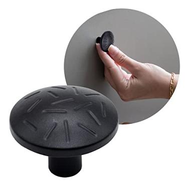 Imagem de Puxador De Gaveta Moveis Antigos Retro Armario Comoda Preto (Preto Fosco)