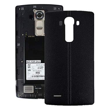 Imagem de HAIJUN Peças de substituição para celular capa traseira com adesivo NFC para LG G4 (preto) cabo flexível (cor: marrom)