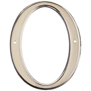 Imagem de Baldwin 90670055# 0 Número de casa, níquel brilhante vitalício