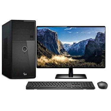 Imagem de 3Green Computador com Monitor LED Intel Dual Core 2.58gb 4GB 500GB EasyPC Smart, Preto