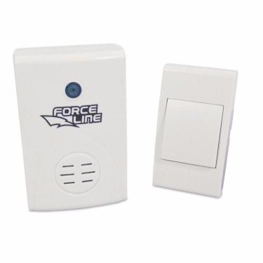 Imagem de Campainha Digital Sem Fio Force Line Wireless 100 Metros