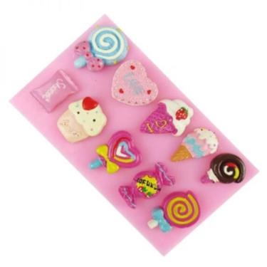 Imagem de Molde De Silicone Doces