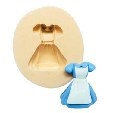 Imagem de Molde De Silicone Vestido Da Alice