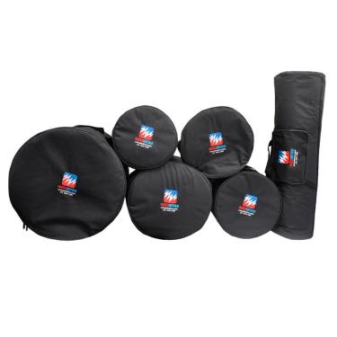 Imagem de Kit de Capas para Bateria 8, 10, 12, 14, 14, 16, 22 + Ferragem Bordado Audiodriver