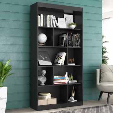 Imagem de Estante para Livros 4 Prateleiras Home Office Espresso Móveis Onix TX/Onix TX