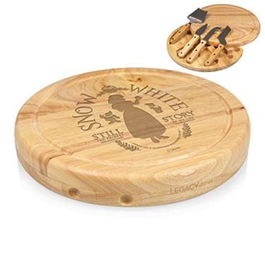 Imagem de TOSCANA - a Picnic Time brand 854-00-505-023-12 Conjunto Circo com Ferramentas de Queijo, Branca de Neve - Parawood