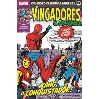 Imagem de Livro - Coleção Clássica Marvel Vol. 15 - Vingadores Vol. 2
