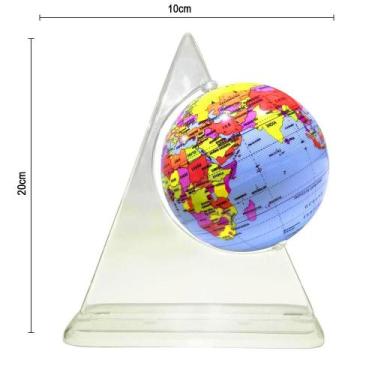 Imagem de Globo Terrestre Político Junior 10cm Triângulo Transp Libreria - Libre